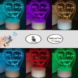 High Transparent Acrylic DIY Light