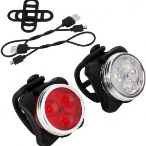USB Bike Light Night Riding Warning Taillight (CFPL24003)